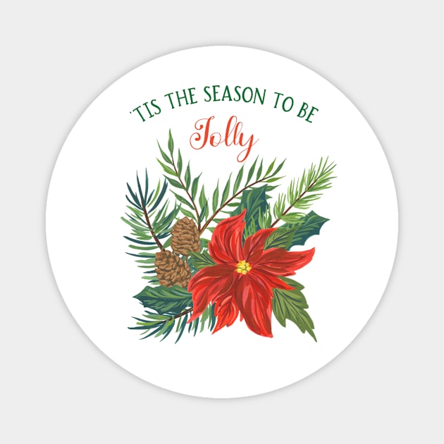 Tis the Season Magnet by SWON Design